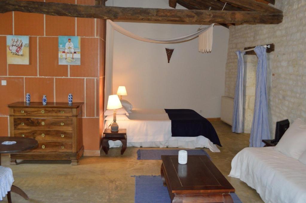 Hotel Les Vents Bleus Donnazac Pokój zdjęcie
